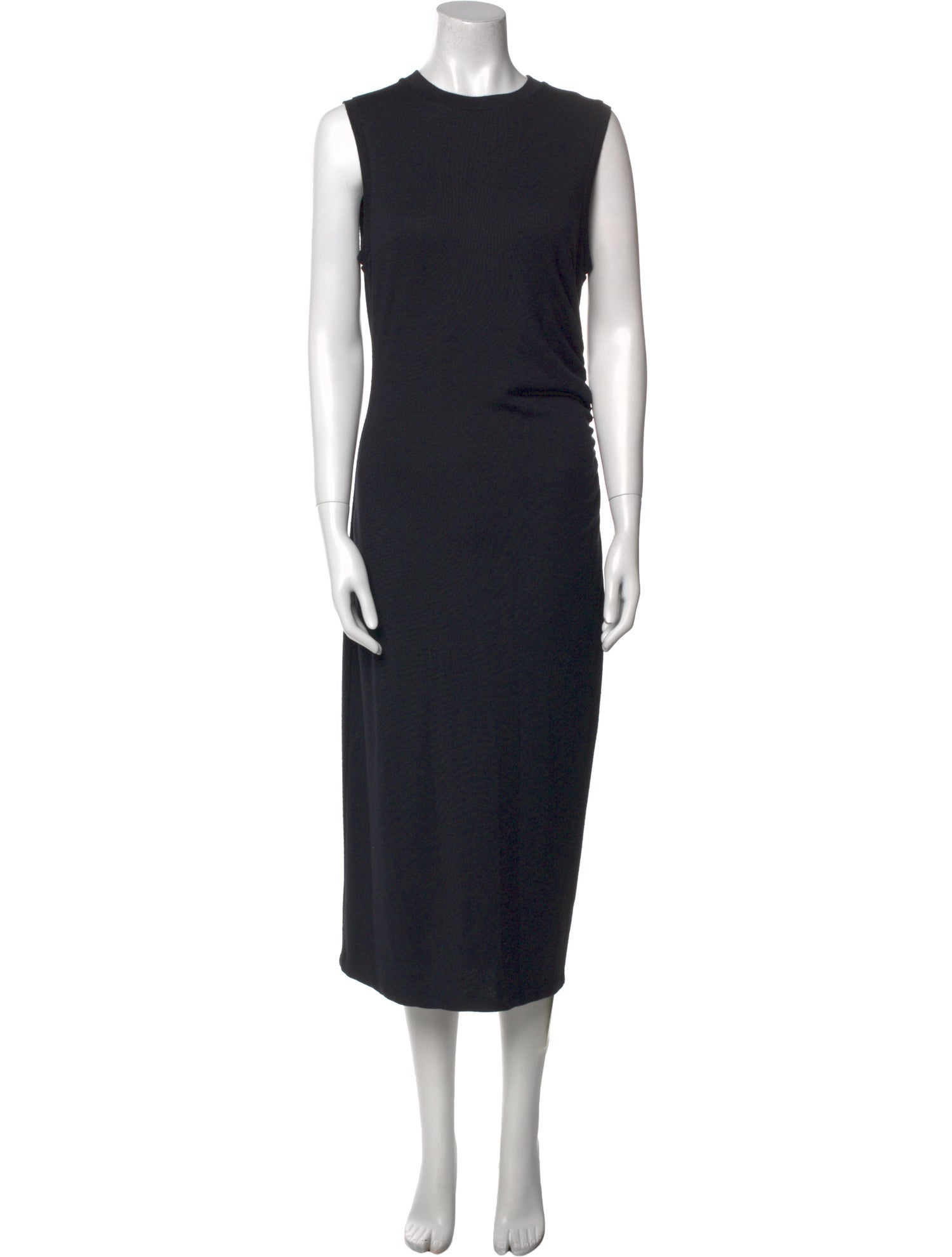 Vince Crew Neck Midi Length Dress